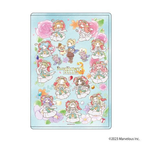 『ルーンファクトリー3スペシャル』キャラクリアケース 02/集合デザイン 結婚衣装ver.(グラフアートイラスト)